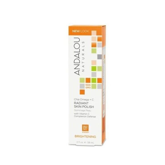 ANDALOU NATURALS - NWT Chia Omega + C Radiant Skin Polish 2 oz. - Picture 8 of 13